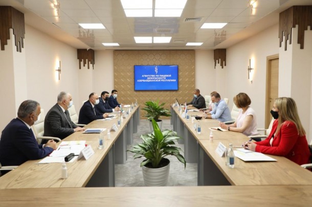 Qoşqar Təhməzli Rusiya nümayəndə heyətini qəbul edib - FOTO